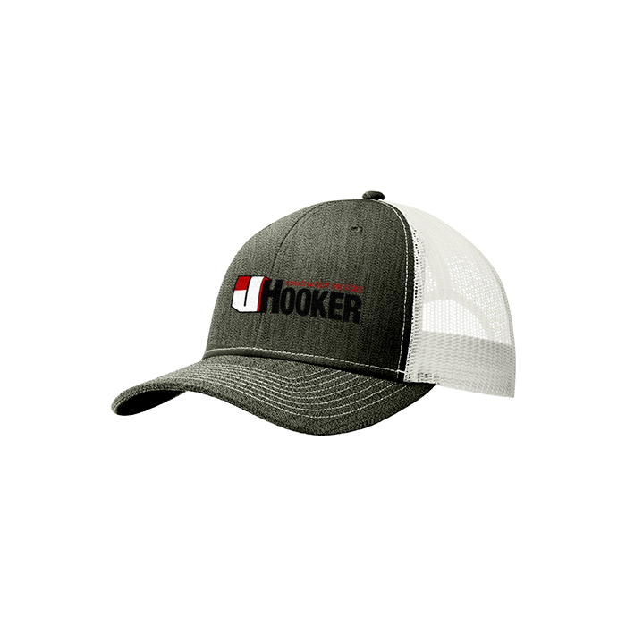 Snapback Hat - Charcoal/White - JHooker Construction Services